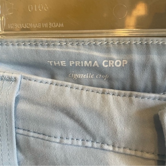 Adriano Goldschmeid The Prima Crop Baby Blue Jeans-32R - Picture 2 of 6